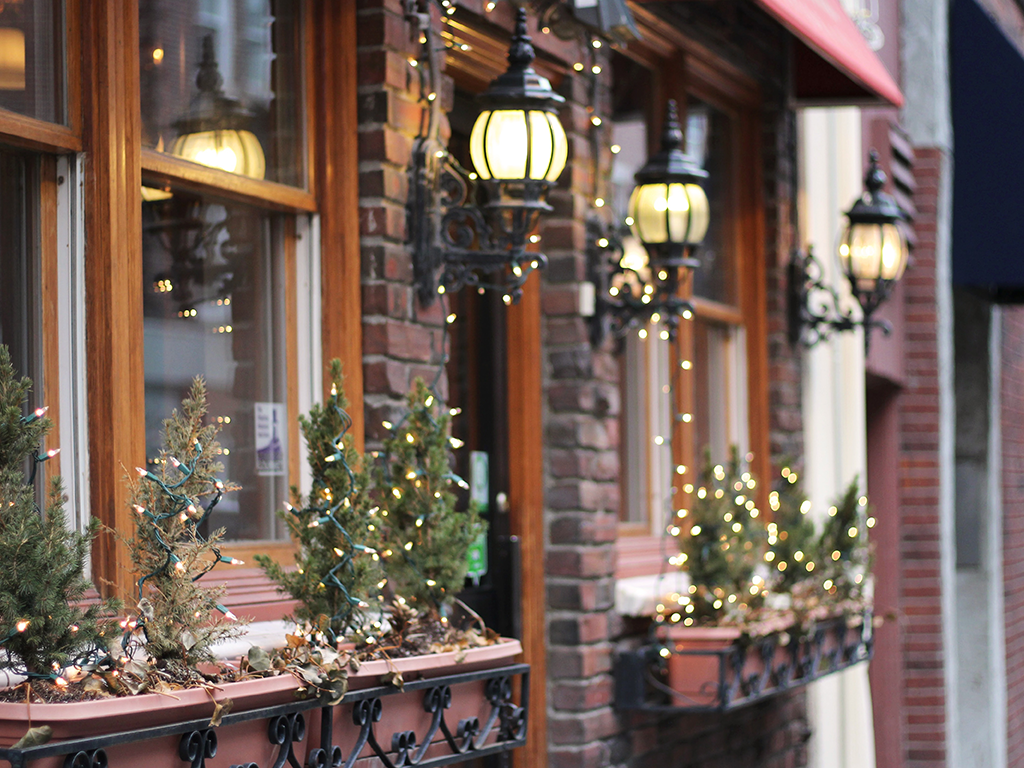 Hanging Holiday Lights Inside and Out